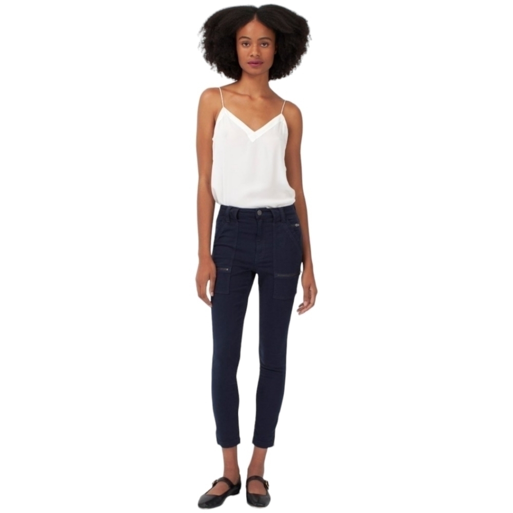 joie High-Rise Park Skinny Pants, Size 31, Navy Blue, NWT